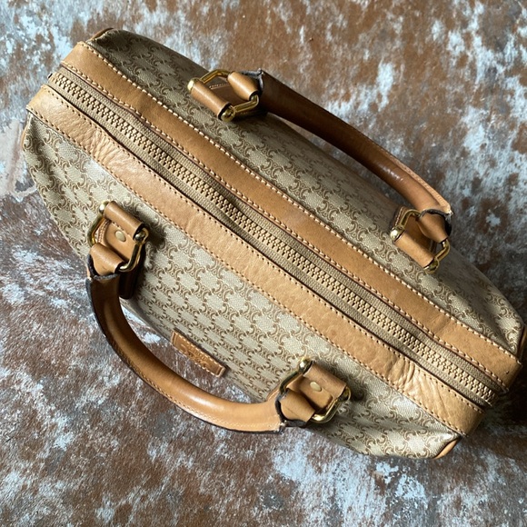 Celine Macadam Satchel with Timeless Elegance - Picture 5 of 8